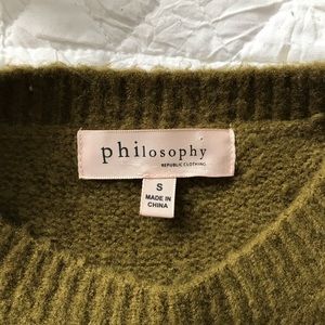 Olive Green Sweater